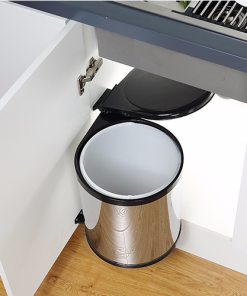 Thùng rác tròn gắn cánh Ecalite EL-NG40