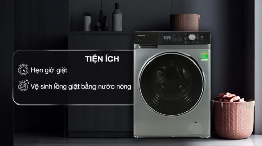 Máy giặt Hitachi Inverter 9.5 kg BD-954HVOS - 7