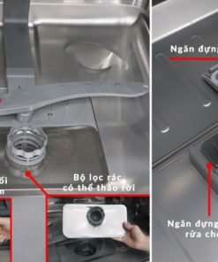 Máy rửa chén độc lập Ecalite EDW-SMS6015AS - 26 Máy rửa chén độc lập Ecalite EDW-SMS6015AS - 25