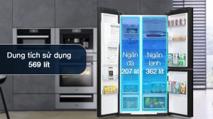 Tủ Lạnh Hitachi Inverter 569 Lít R-MX800GVGV0 GBK - 31