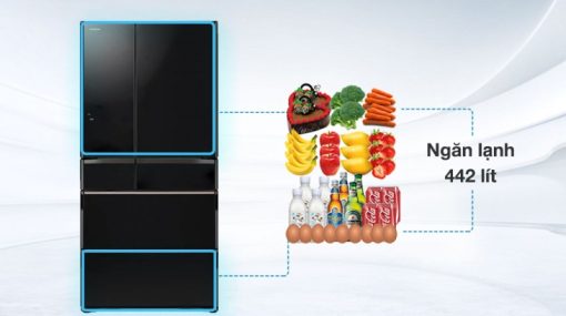 Tủ Lạnh Hitachi Inverter 615 Lít R-WX620KV XK - 15