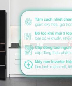 Tủ Lạnh Hitachi Inverter 615 Lít R-WX620KV XK - 31