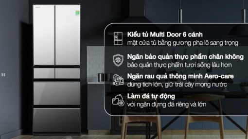 Tủ Lạnh Hitachi Inverter 520 Lít R-HW540RV XK - 5