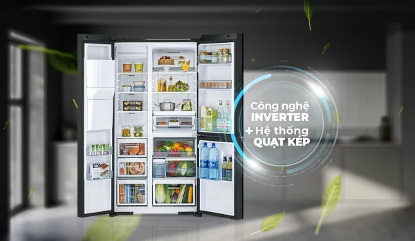 Tủ lạnh Hitachi Inverter 569 lít R-MY800GVGV0 (MIR) - 23