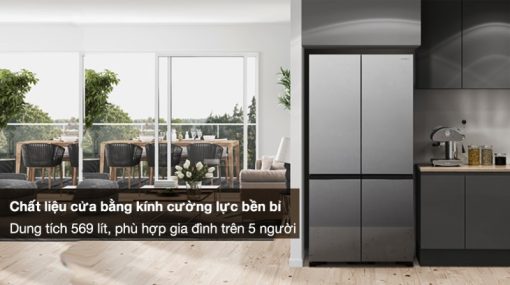 Tủ lạnh Hitachi Inverter 569 lít R-WB640VGV0X MIR - 23