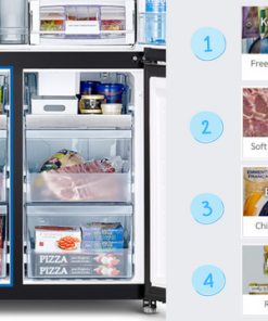 Tủ lạnh Hitachi Inverter 645 lít R-WB700VGV2 GBK - 35