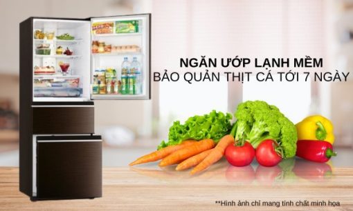 Tủ lạnh Inverter 330 lít Mitsubishi Electric MR-CX41ER-BRW-V - 13