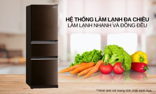 Tủ lạnh Inverter 330 lít Mitsubishi Electric MR-CX41ER-BRW-V - 7