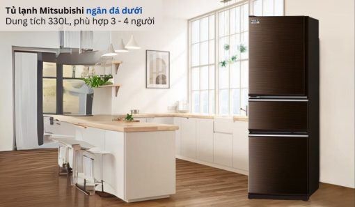Tủ lạnh Inverter 330 lít Mitsubishi Electric MR-CX41ER-BRW-V - 15