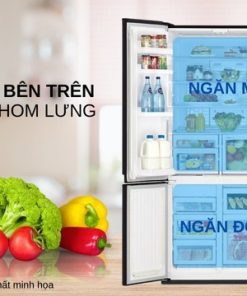 Tủ lạnh Inverter 635 lít Mitsubishi Electric MR-LA78ER-GBK-V - 27