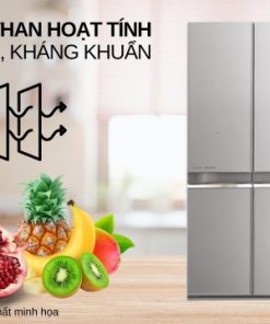 Tủ lạnh Inverter 635 lít Mitsubishi Electric MR-LA78ER-GSL-V - 24 Tủ lạnh Inverter 635 lít Mitsubishi Electric MR-LA78ER-GSL-V - 23