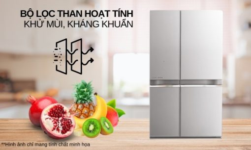Tủ lạnh Inverter 635 lít Mitsubishi Electric MR-LA78ER-GSL-V - 9