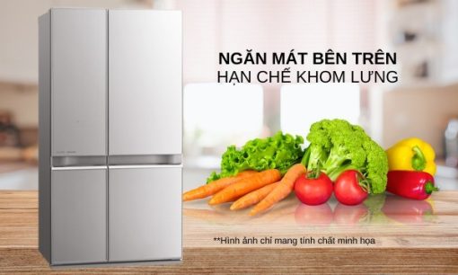 Tủ lạnh Inverter 635 lít Mitsubishi Electric MR-LA78ER-GSL-V - 5
