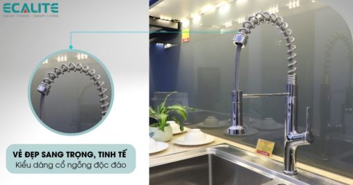 Vòi rửa chén nóng lạnh Ecalite EF-K541C