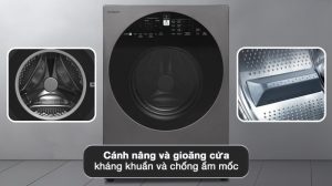 Máy giặt Hitachi Inverter 10 kg BD-100XGV - 37