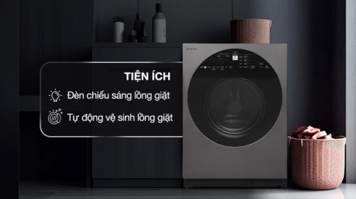 Máy giặt Hitachi Inverter 10 kg BD-100XGV - 5