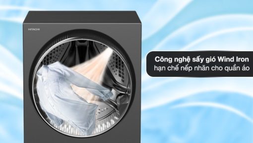 Máy giặt sấy Hitachi Inverter giặt 12 kg - sấy 8 kg BD-D120XGV - 9