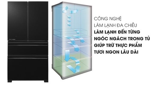 Tủ lạnh Inverter 564 lít Mitsubishi Electric MR-LX68EM-GBK-V - 7