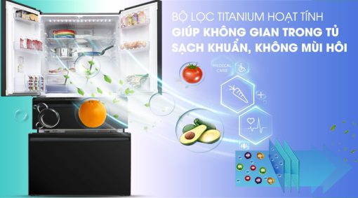 Tủ lạnh Inverter 564 lít Mitsubishi Electric MR-LX68EM-GBK-V - 5