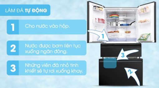 Tủ lạnh Inverter 564 lít Mitsubishi Electric MR-LX68EM-GBK-V - 15