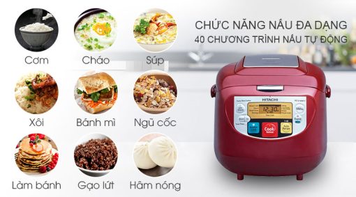 Nồi cơm điện Hitachi 1.8 lít RZ-D18WFY - 7