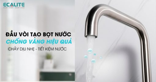 Vòi rửa chén nóng lạnh Ecalite EF-K128S