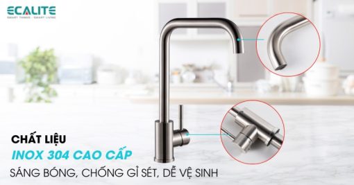 Vòi rửa chén nóng lạnh Ecalite EF-K128S