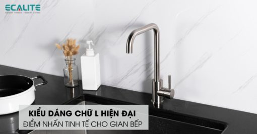 Vòi rửa chén nóng lạnh Ecalite EF-K128S - 5