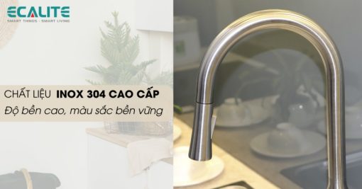 Vòi rửa chén nóng lạnh Ecalite EF-K134S