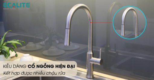 Vòi rửa chén nóng lạnh Ecalite EF-K134S