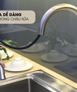 Vòi rửa chén nóng lạnh Ecalite EF-K134S - 15