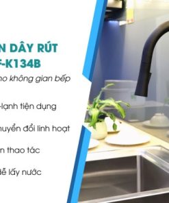 Vòi rửa chén nóng lạnh Ecalite EF-K134B - 22 Vòi rửa chén nóng lạnh Ecalite EF-K134B - 21