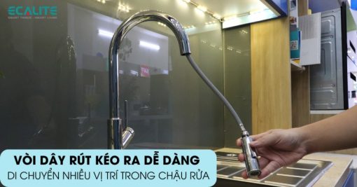 Vòi rửa chén nóng lạnh Ecalite EF-H110C