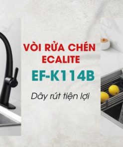 Vòi rửa chén nóng lạnh Ecalite EF-K114B - 20 Vòi rửa chén nóng lạnh Ecalite EF-K114B - 19