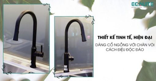 Vòi rửa chén nóng lạnh Ecalite EF-K134B - 7