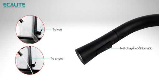 Vòi rửa chén nóng lạnh Ecalite EF-K149B - 8