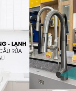 Vòi rửa chén nóng lạnh Ecalite EF-K149G - 19