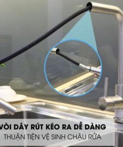 Vòi rửa chén nóng lạnh Ecalite EF-K185S