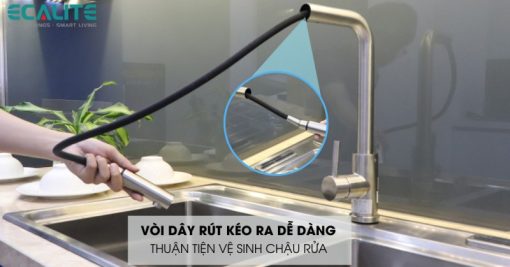 Vòi rửa chén nóng lạnh Ecalite EF-K185S