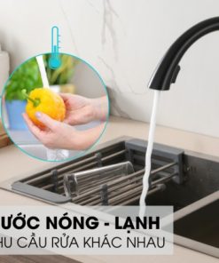 Vòi rửa chén nóng lạnh Ecalite EF-K624B - 13 Vòi rửa chén nóng lạnh Ecalite EF-K624B - 12