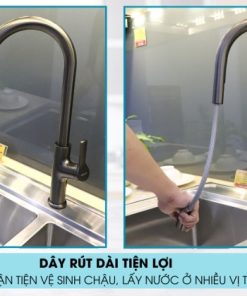 Vòi rửa chén nóng lạnh Ecalite EF-N288S - 19