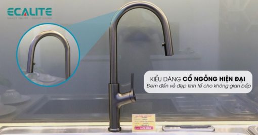 Vòi rửa chén nóng lạnh Ecalite EF-N288S - 5