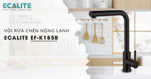 Vòi rửa chén nóng lạnh Ecalite EF-K185B