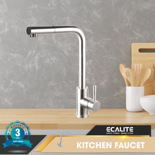 Vòi rửa chén nóng lạnh Ecalite EF-K185S - 1