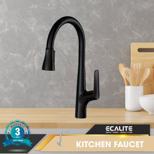 Vòi rửa chén nóng lạnh Ecalite EF-K572B - 1