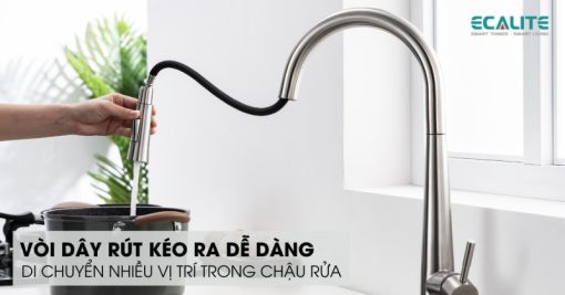 Vòi rửa chén nóng lạnh Ecalite EF-K149S