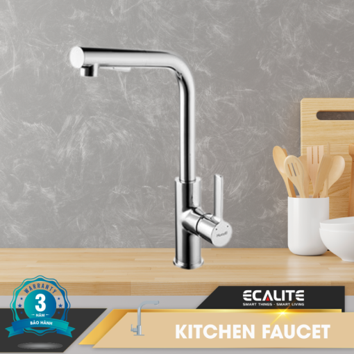 Vòi rửa chén nóng lạnh Ecalite EF-H018C - 1