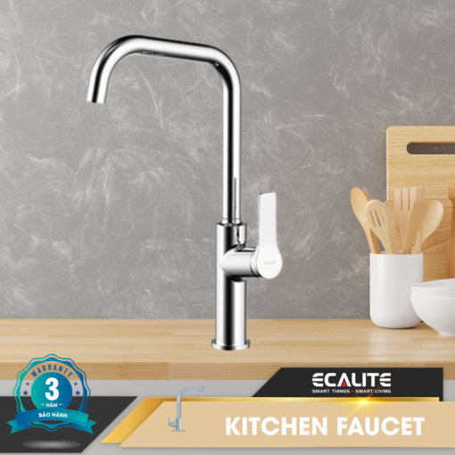 Vòi rửa chén nóng lạnh Ecalite EF-H073C - 1