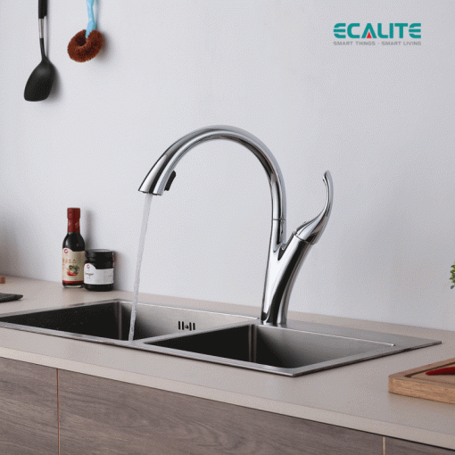 Vòi rửa chén nóng lạnh Ecalite EF-K624C - 1