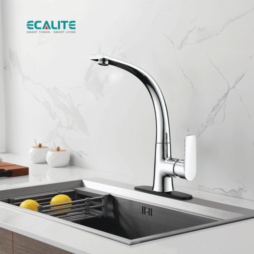 Vòi rửa chén nóng lạnh Ecalite EF-K547C - 1